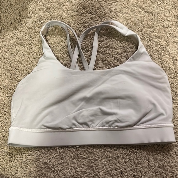 lululemon white energy bra - Picture 1 of 2
